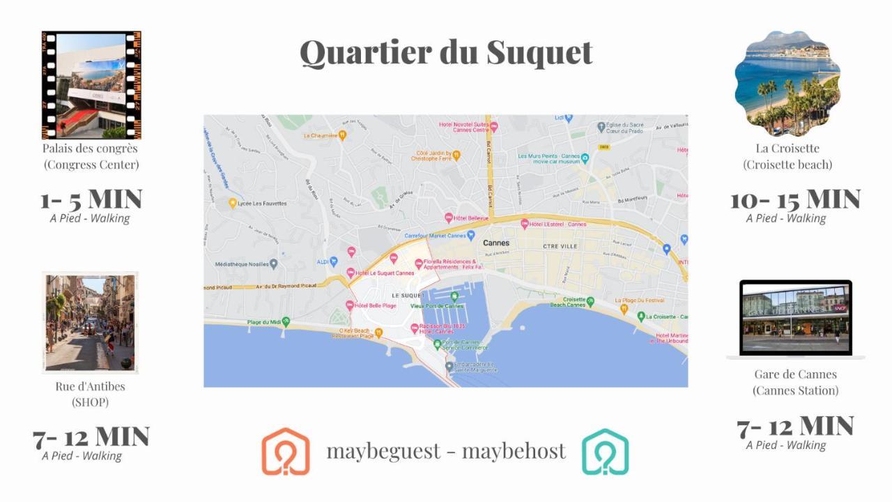 C001-Beau Studio Neuf Situe Au Centre Cannes Dış mekan fotoğraf