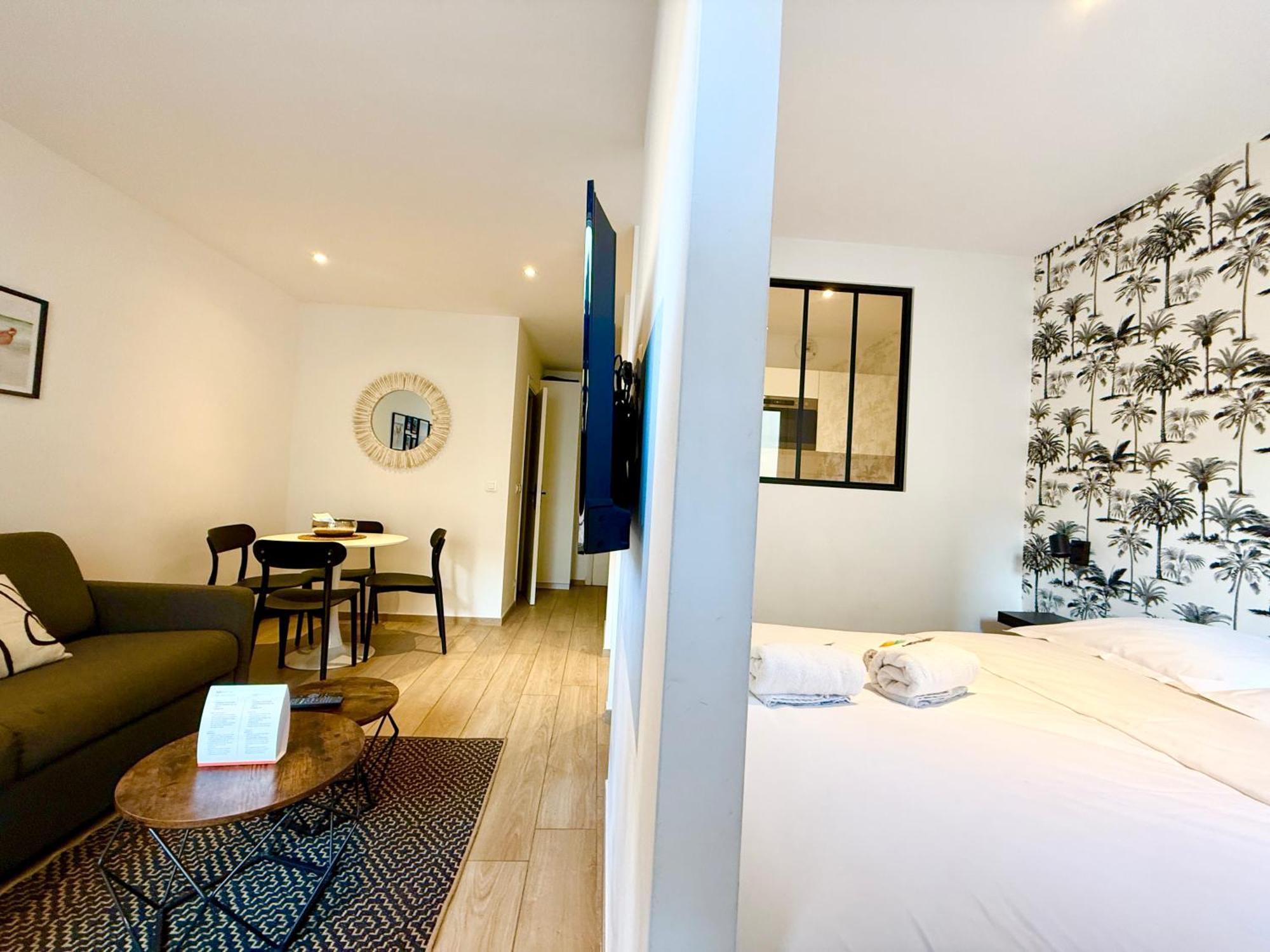 C001-Beau Studio Neuf Situe Au Centre Cannes Dış mekan fotoğraf