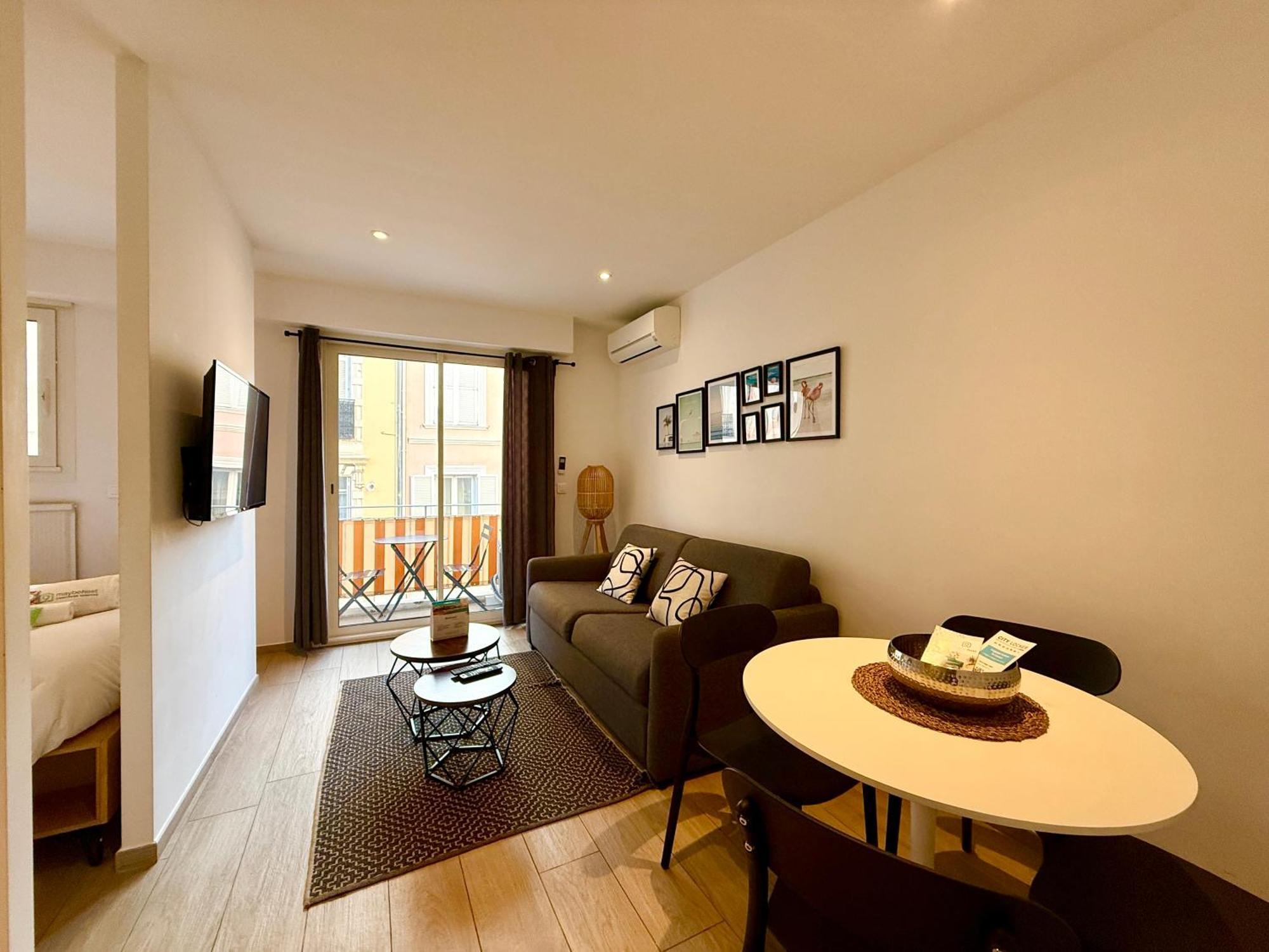 C001-Beau Studio Neuf Situe Au Centre Cannes Dış mekan fotoğraf